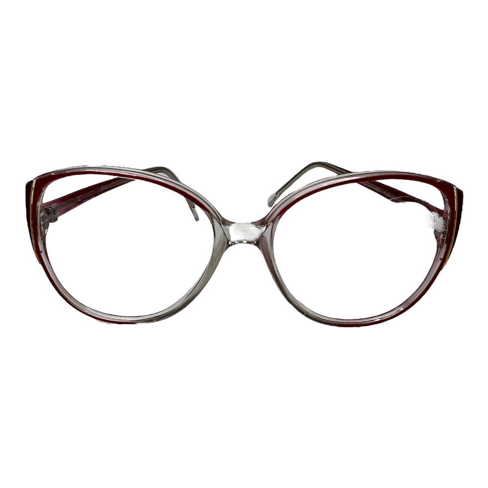 O Piave optik eyeglasses frames Rare designer vintage 1081 52/16 Orange H3562
